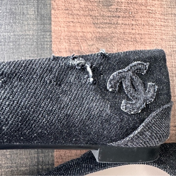 Chanel Denim Ballerina Flats - Picture 5 of 6